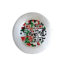 Private barcode security QR code 3d hologram sticker label